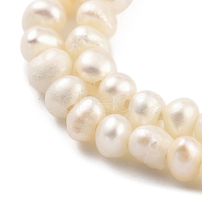 Natural Cultured Freshwater Pearl Beads Strands PEAR-C003-06B-1