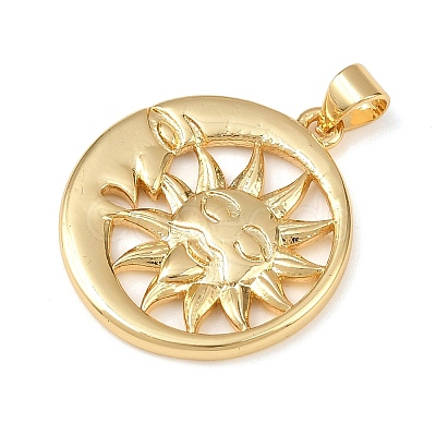 Brass Pendants KK-P341-01A-G-1