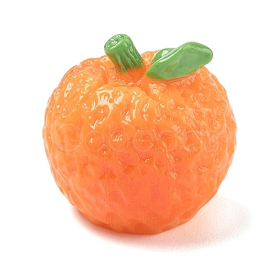Opaque Resin Imitation Fruit Cabochons RE-CBA068D-03A-1