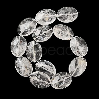 Natural Quartz Crystal Beads Strands G-B077-C03-01-1