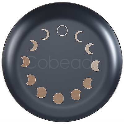 430 Stainless Steel Wiccan Altar Plate AJEW-WH20070-290A-03-1