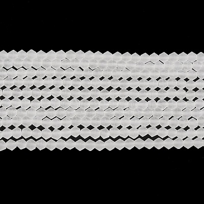 Imitate Austrian Crystal Frosted Glass Beads Strands EGLA-A039-T3mm-MD13-1
