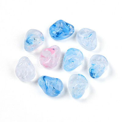 Transparent Acrylic Beads TACR-T028-44H-1