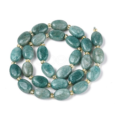 Natural Amazonite Beads Strands G-Q608-23-1
