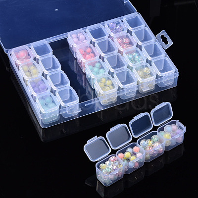 Rectangle Polypropylene(PP) Bead Storage Containers CON-Q040-001-1