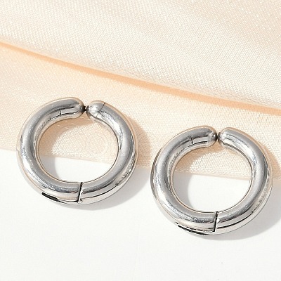 201 Stainless Steel Cuff Earring EJEW-C131-01A-P-1
