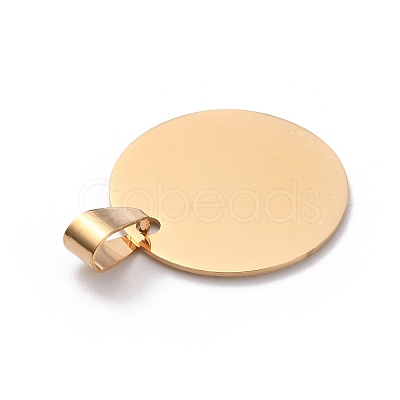 201 Stainless Steel Pendants STAS-WH0016-49A-G-1