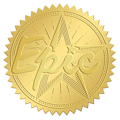 Plastic Self Adhesive Gold Foil Embossed Stickers DIY-WH0211-303-1