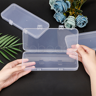 Transparent Plastic Bead Containers CON-WH0073-72-1