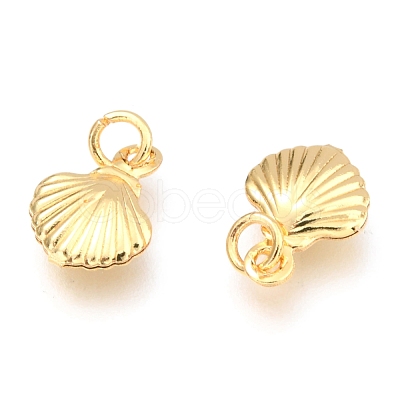 Brass Charms KK-B024-10G-1