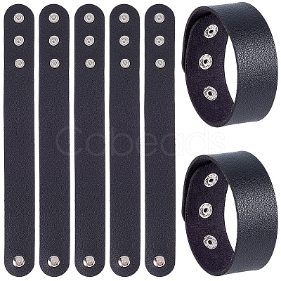 12Pcs PVC & Iron Cord Bracelets AJEW-CL0002-49C-1