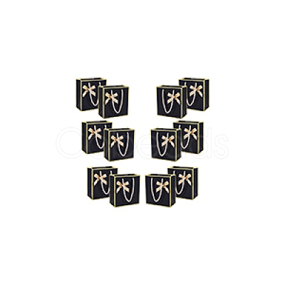 Rectangle Paper Gift Storage Bags with Handle CARB-WH0017-13A-1
