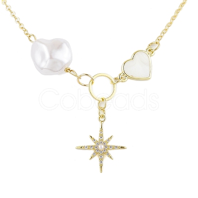 Brass Pendants Necklaces NJEW-JN04846-1