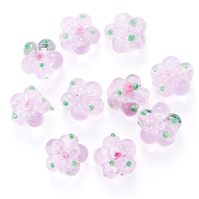 10Pcs Handmade Lampwork Beads LAMP-TADJ0001-01J-1