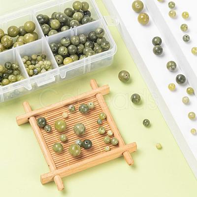 340Pcs 4 Sizes Natural Gemstone Beads G-LS0001-12-1