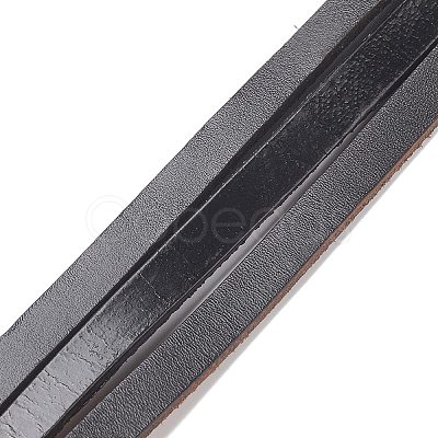 Flat Cowhide Leather Cord WL-XCP0001-09-1