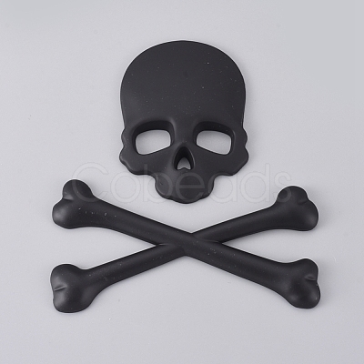 Zinc Alloy Car Stickers DIY-WH0167-51-1