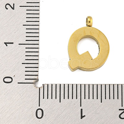 Ion Plating(IP) 304 Stainless Steel Charms STAS-G345-01G-Q-1