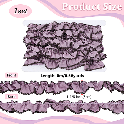 6M Cotton Ruffle Trim OCOR-FG0003-39A-1