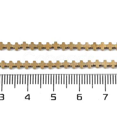 Electroplated Synthetic Non-magnetic Hematite Beads Strands G-J211-A06-01-1