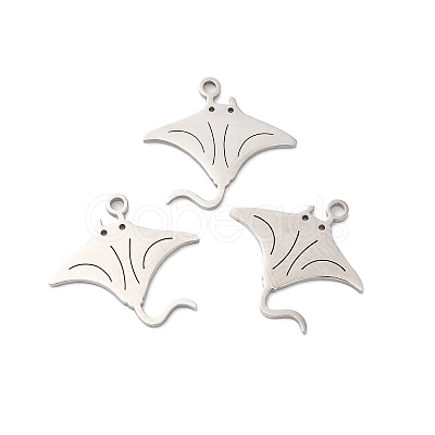 Non-Tarnish 201 Stainless Steel Pendants STAS-I199-D05-P-1