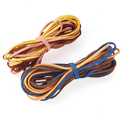 2 Bundles Faux Suede Cord Sets LW-TA0001-08B-1