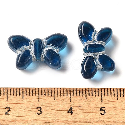 Transparent Lampwork Beads LAMP-P065-02A-1