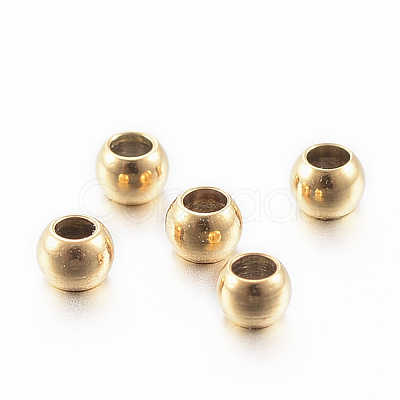 Ion Plating(IP) 304 Stainless Steel Beads X-STAS-H394-08G-1