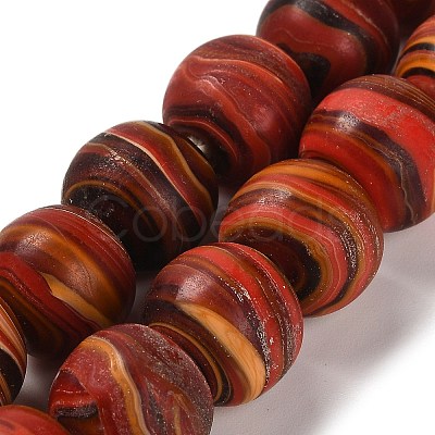 Handmade Lampwork Beads Strands LAMP-C016-03B-01-1