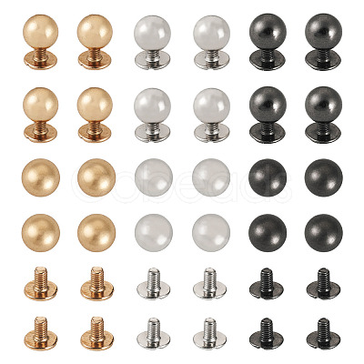 18 Sets 3 Colors Iron Screws FIND-TA0006-29A-1