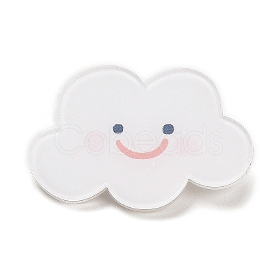 Cartoon Style Acrylic Brooch JEWB-D016-01C-1