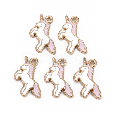 Alloy Enamel Pendants ENAM-S126-095-NR-1