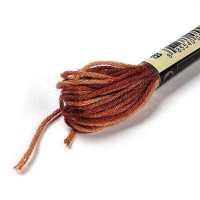 10 Skeins 6-Ply Polyester Embroidery Floss OCOR-K006-A47-1