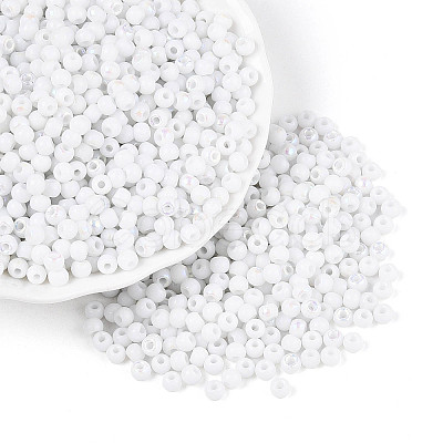 6/0 Half Plated Glass Beads SEED-N008-04H-1