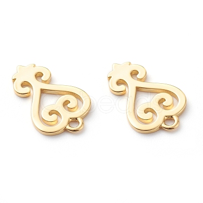 Brass Pendants KK-Z010-10G-1