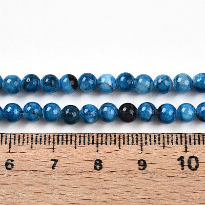 Natural Persian Jade Beads Strands G-A255-A02-04F-1
