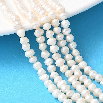 Natural Cultured Freshwater Pearl Beads Strands PEAR-I007-07O-01A-1