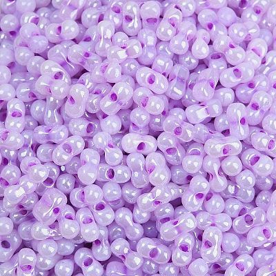 Lustered Glass Seed Beads X1-SEED-K010-04A-1