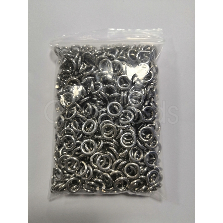 Tarnish Resistant 304 Stainless Steel Open Jump Rings STAS-R065-44-1