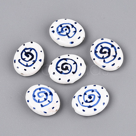Handmade Porcelain Beads PORC-T134-11-1