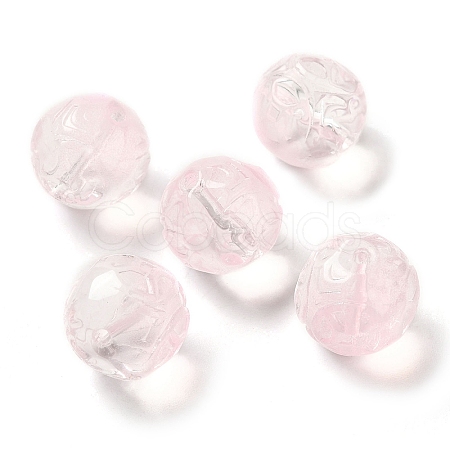 Transparent Glass Beads GLAA-A012-02E-1