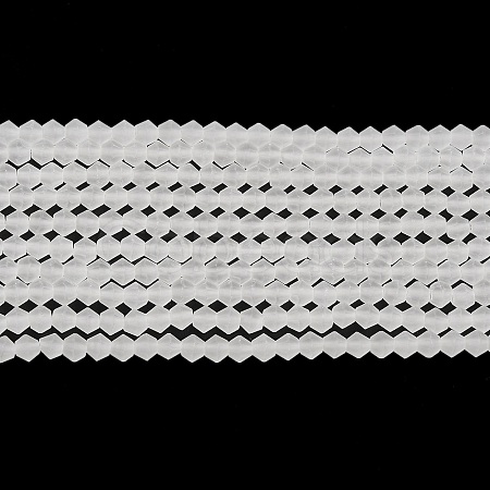Imitate Austrian Crystal Frosted Glass Beads Strands EGLA-A039-T3mm-MD13-1