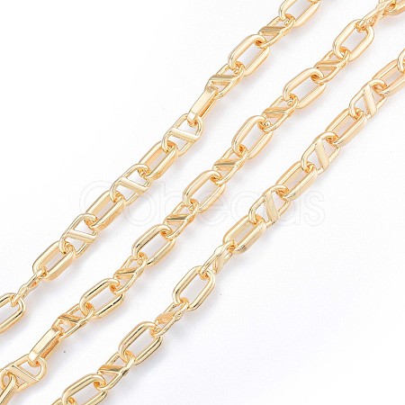 Alloy Oval Link Chains LCHA-N01-10-1