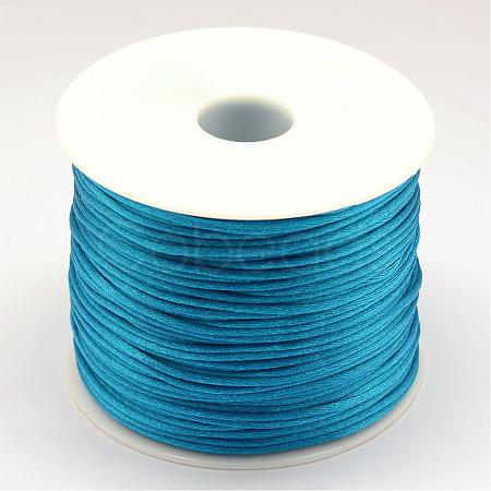 Nylon Satin Rattail Cords NWIR-R025-1.5mm-374-1