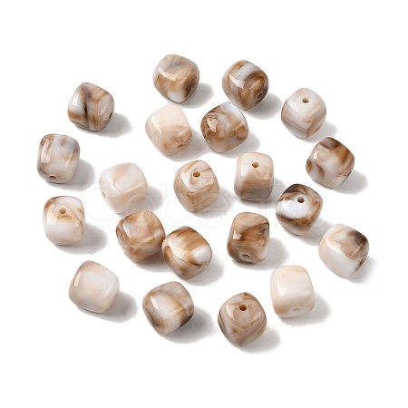Opaque Acrylic Beads OACR-D320-01K-1