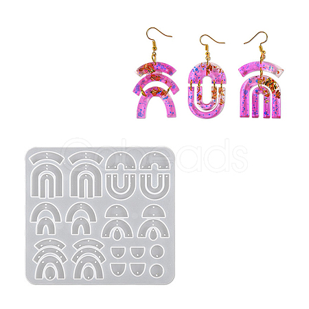 DIY Pendant Silicone Molds DIY-F134-05A-1