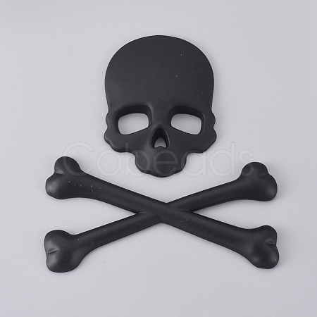 Zinc Alloy Car Stickers DIY-WH0167-51-1