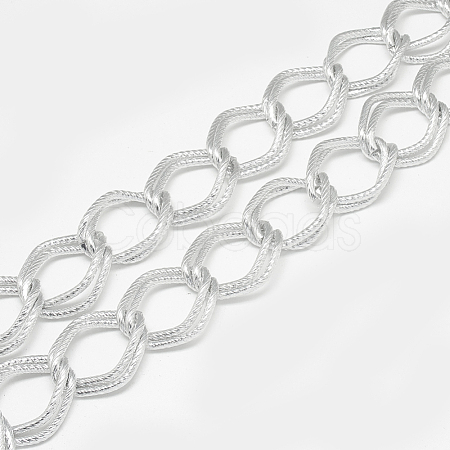 Unwelded Aluminum Curb Chains CHA-S001-105-1