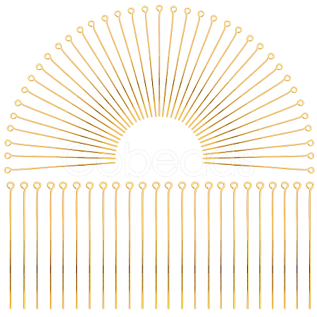 600Pcs Brass Eye Pin KK-SP0001-69D-G-1