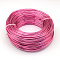 Aluminum Wire, Bendable Metal Craft Wire, Flexible Craft Wire, for Beading Jewelry Craft Making, Camellia, 15 Gauge, 1.5mm, 100m/500g(328 Feet/500g)